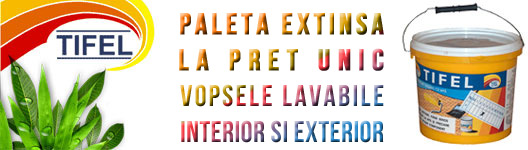 tifel - paleta extinsa la pret de alb